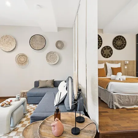 Appartement Bohème - Climatisé - 2 Pas Du Port - Rue Du Cepoun San Martin